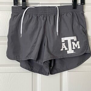 Texas A&M Augusta Sportswear Womens Lined Running Shorts - Gray - Size Medium